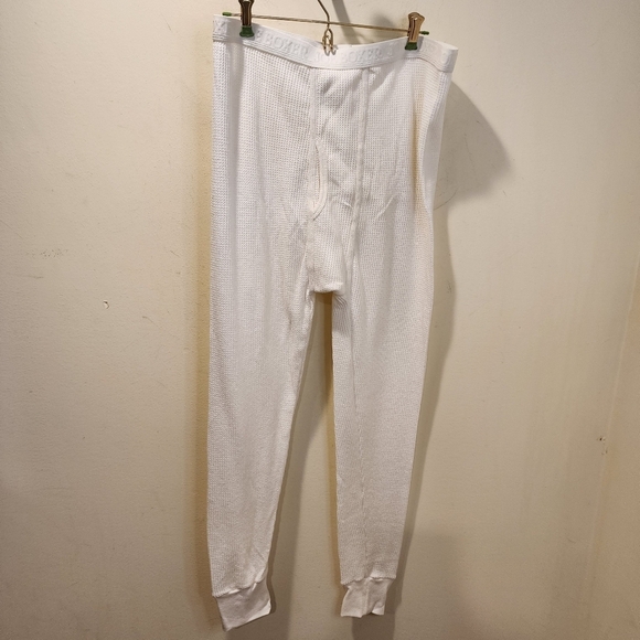 Joe Boxer Men's Off White Thermal Pants size L - Picture 4 of 8